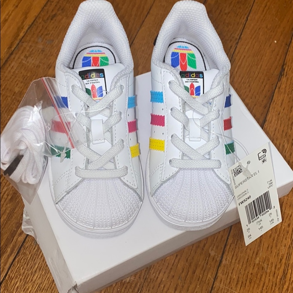 Adidas superstar ortholite toddler sneaker